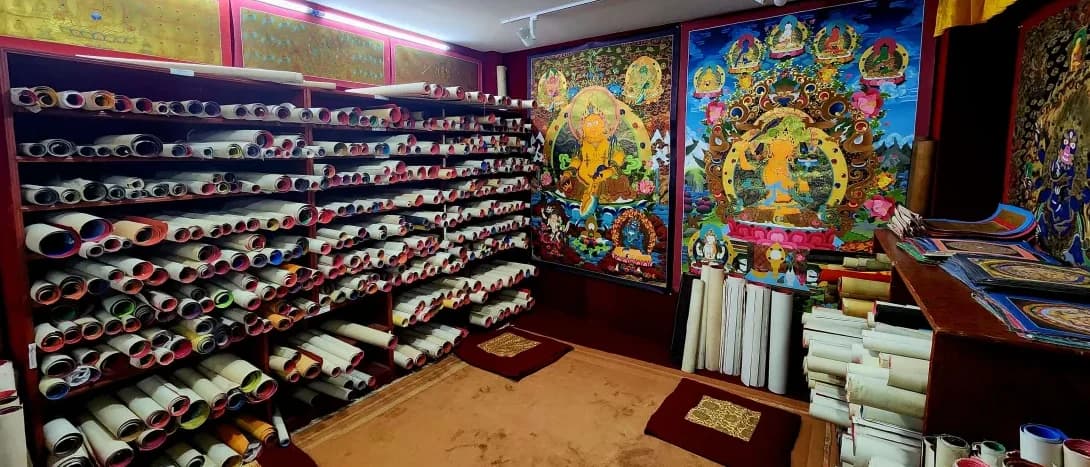 Thangka painting collection