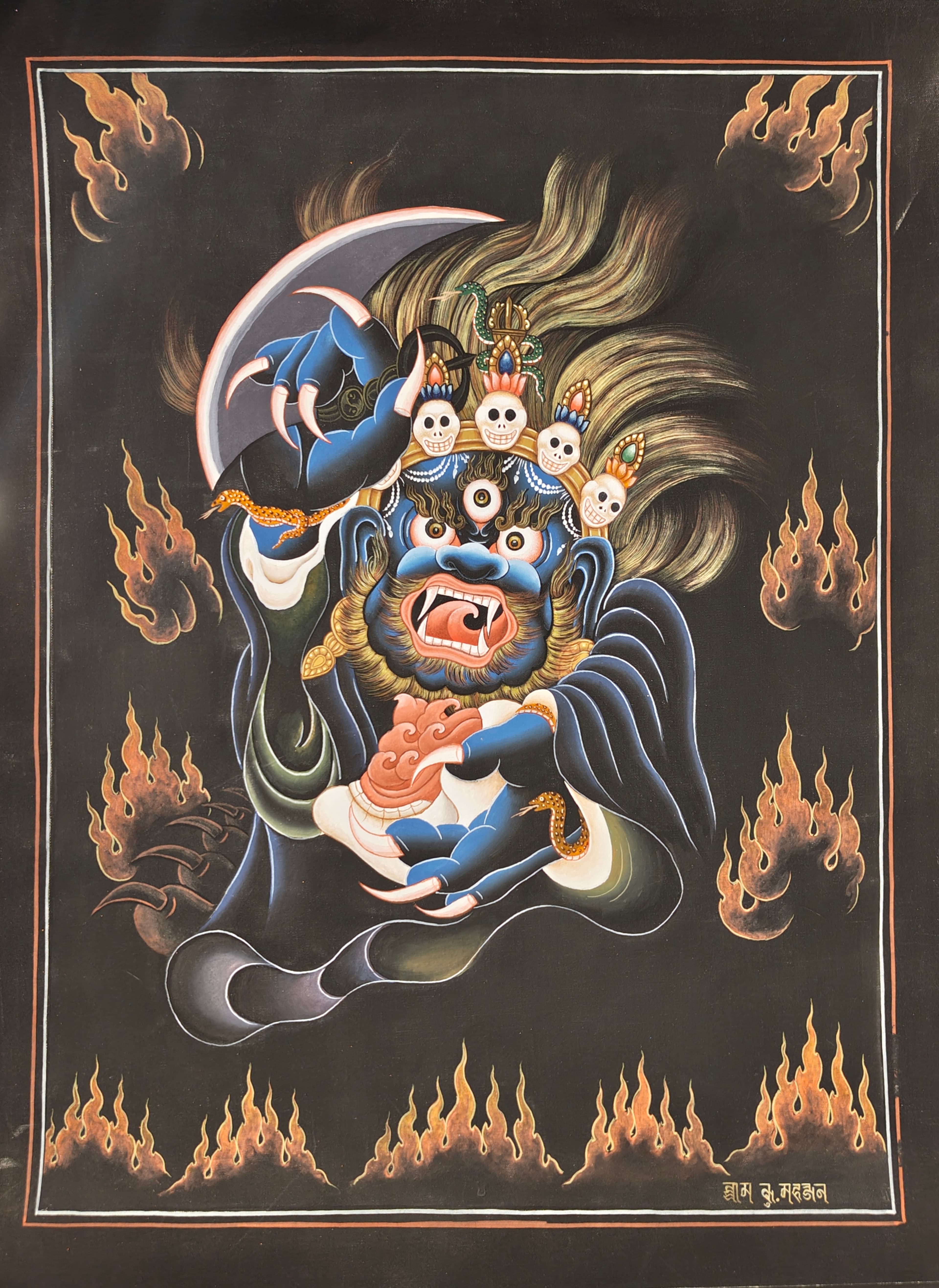 Two Hand Mahakala