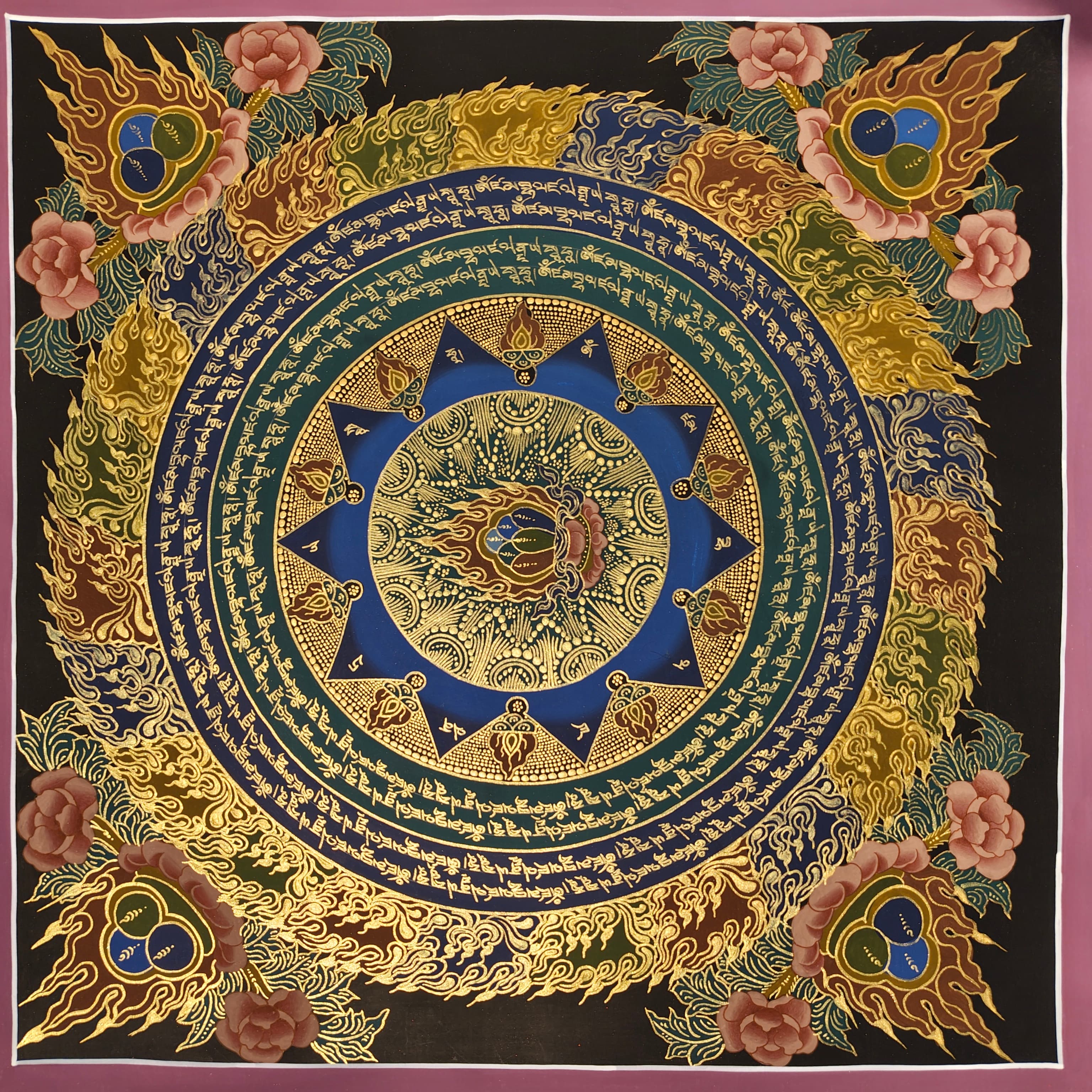 Dzambala Mantra Mandala